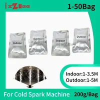 Ti Powder 1-50 Bags for Cold Spark 200g Wedding Party Machine Dust MSDS Certification For Stage Light Party DJ 1