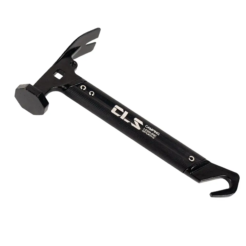 Martello Da Campeggio Leggero In Plastica - Con Foro Per Estrazione Pioli | Multifunzionale Per Tende - Foto 9