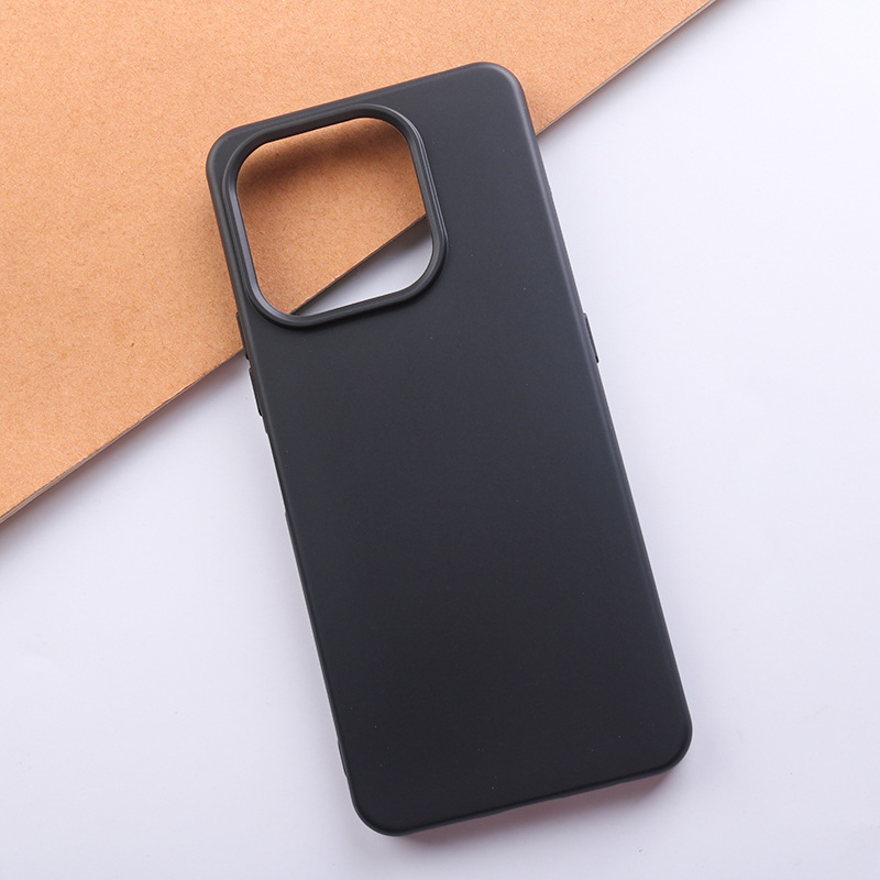 Black Soft Silicone Funda for Umidigi A15 A15C Case 6.7 Inch Soft TPU Good Quality Coque For Umidigi A15C Cover