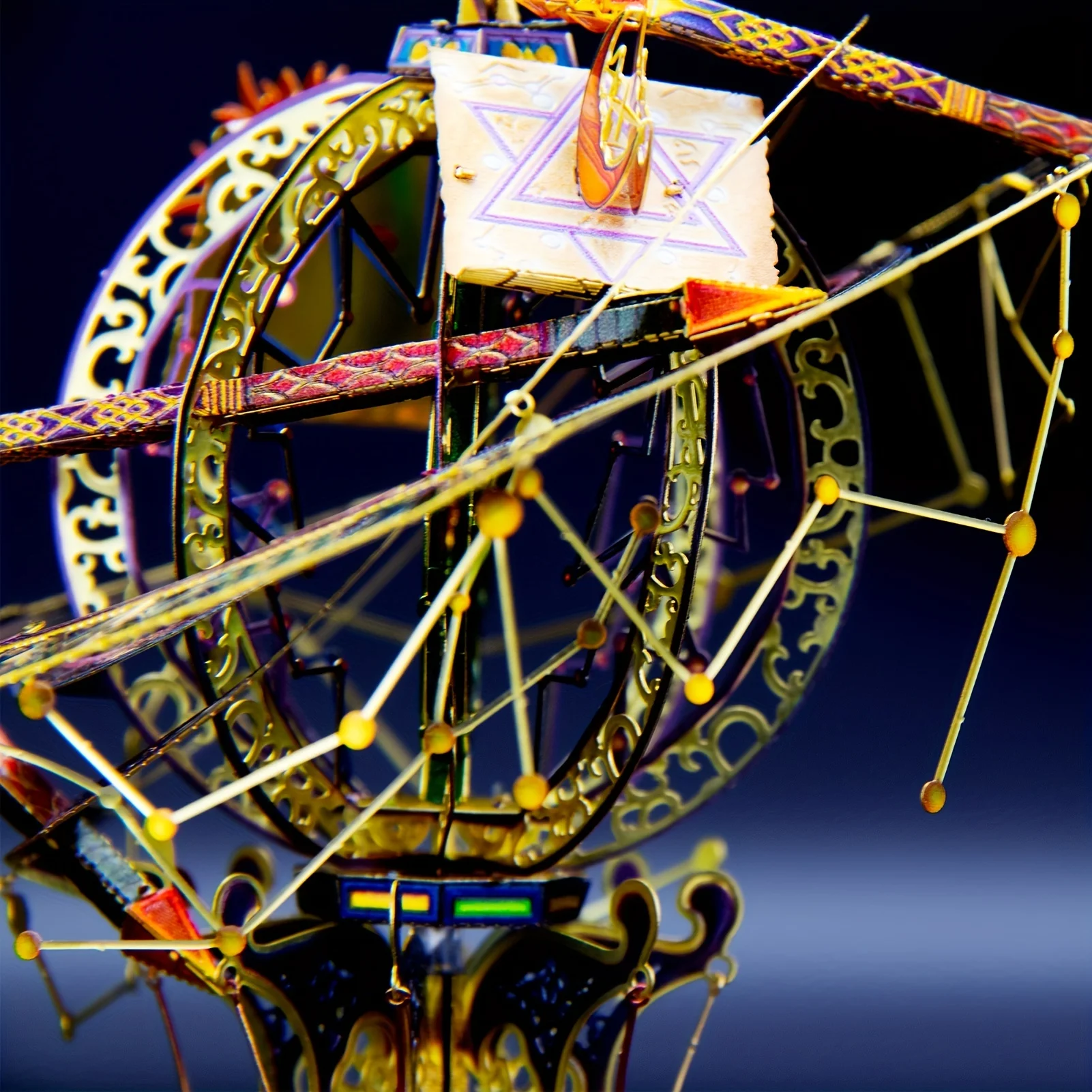 MY 3D Metal Puzzle Twelve Constellations DIY holiday gifts to friends exquisite tabletop ornaments 5