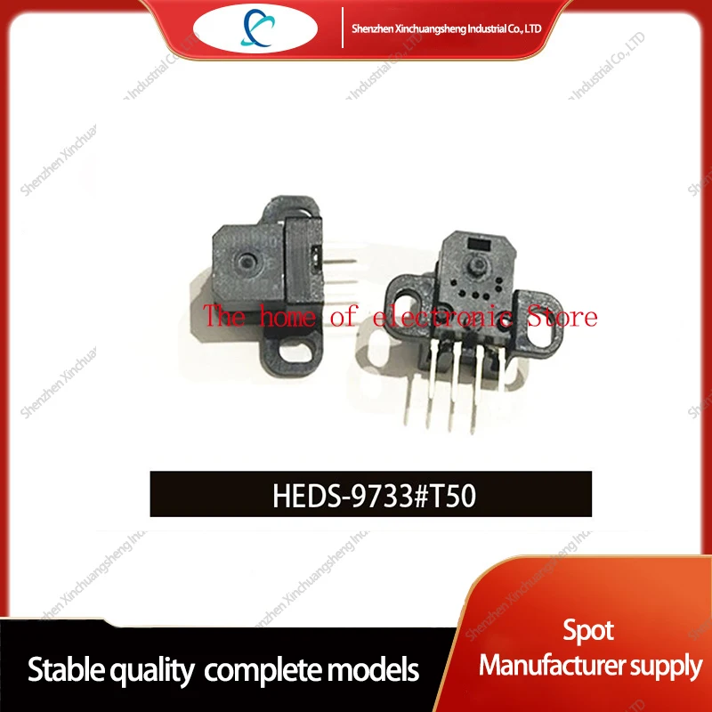 

2PCS HEDS-9733#T50 Encoding Sensor, Grating Decoder, Reading Head, Photoelectric Switch Encoder HEDS-9733-T50 HEDS-9733