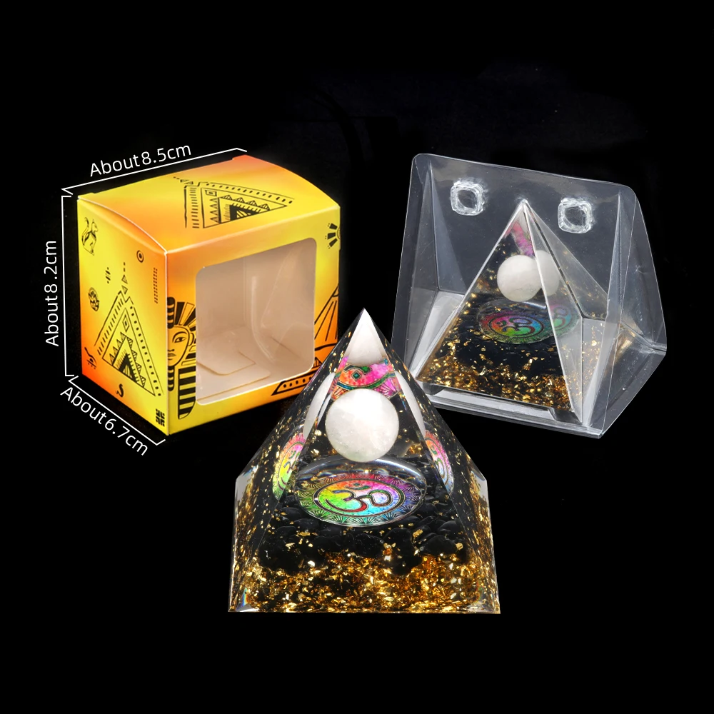 

Pyramid Crystals Natural Obsidian Gravel Home Office Decoration Energy Generator Healing Reiki Chakra Meditation Ornaments Craft