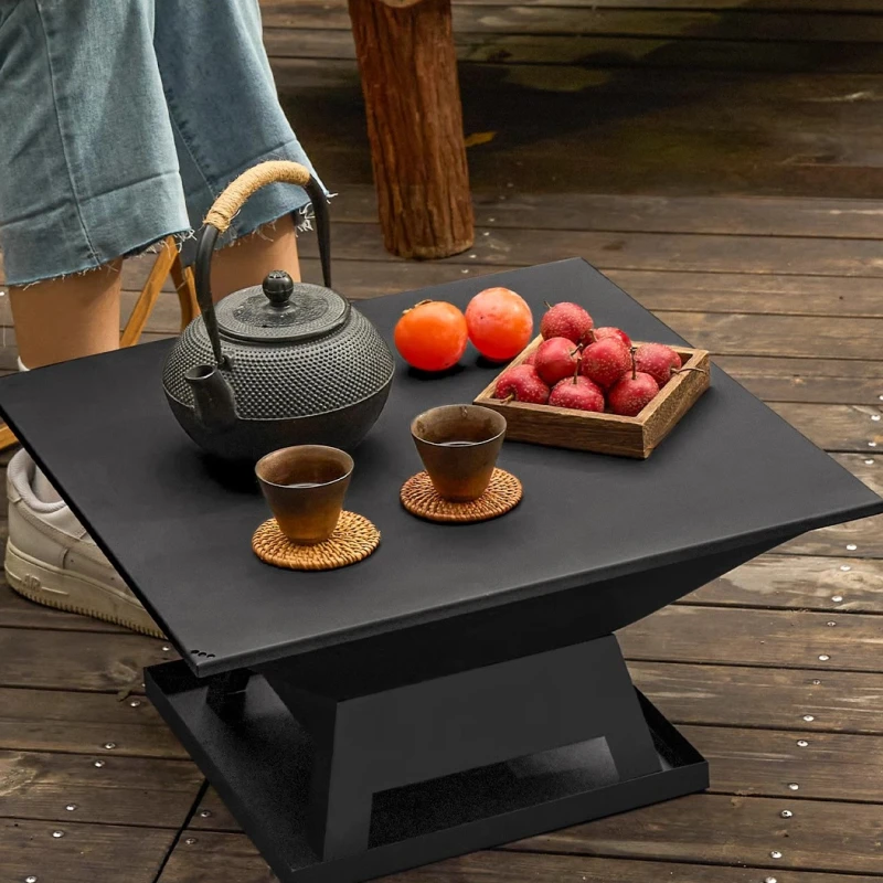 Oven Brazier Barbecue Grille Table Outdoor Heating Charcoal Oven Barbecue Charcoal Home Cooking Tea Complete Set