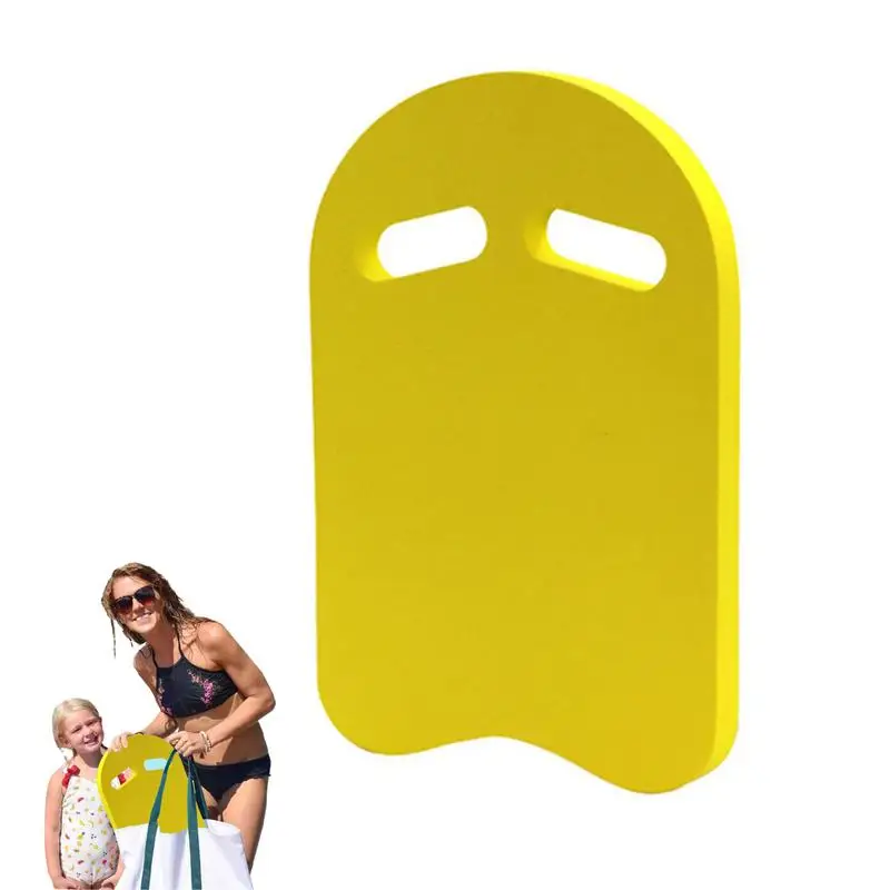 U Shape Kickboard Swimming Beginner Training Aid and Pool Exercise Swimming Board with Anti-Slip Hole Handle for Adults Kids
