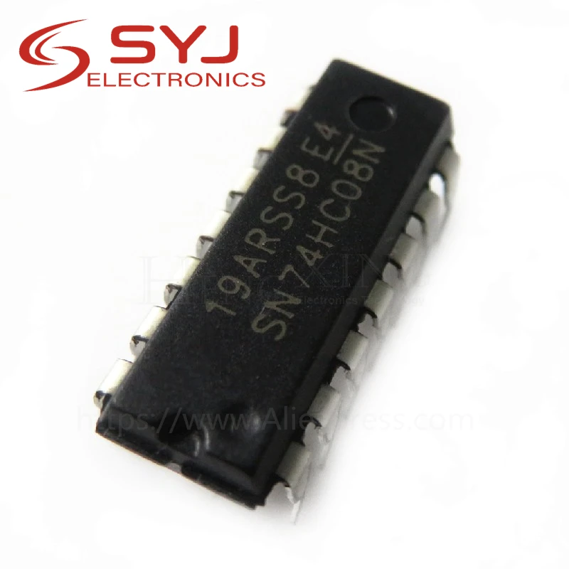 

10pcs/lot SN74HC08N 74HC08 DIP-14 In Stock