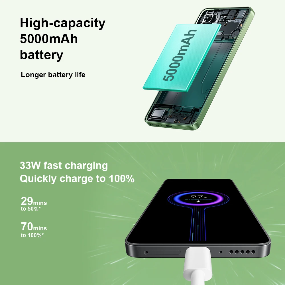 Global Version Xiaomi Redmi Note 13 Smartphone 128/256GB Snapdragon® 685 108MP Camera 120Hz FHD+ 6.67 Inch AMOLED 33W Charging