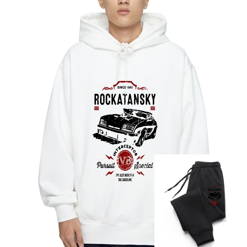 

Pullover Hoody Black Sweatshirt Hoodie Rockatansky Mens Pullover Mad Max Mfp Main Force Patrol Pursuit Interceptor 012934