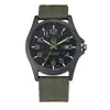 Mens Quartz Wristwatches With Date Fashion Trend Canvas Strap Sports Analog Watch Daily Outdoor Hiking Camping Fishing Watches 2