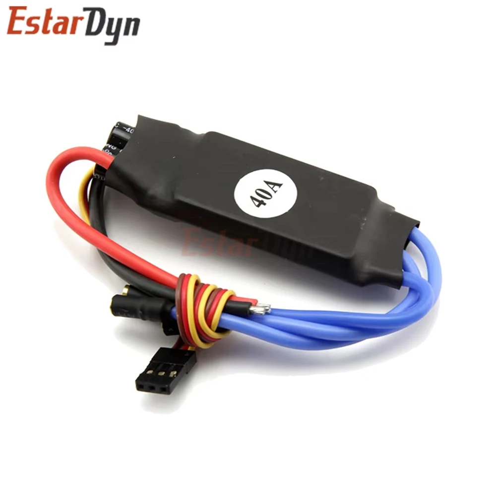 Packaging du contrôleur de vitesse ESC sans balais 30A/40A avec BEC pour drone RC.