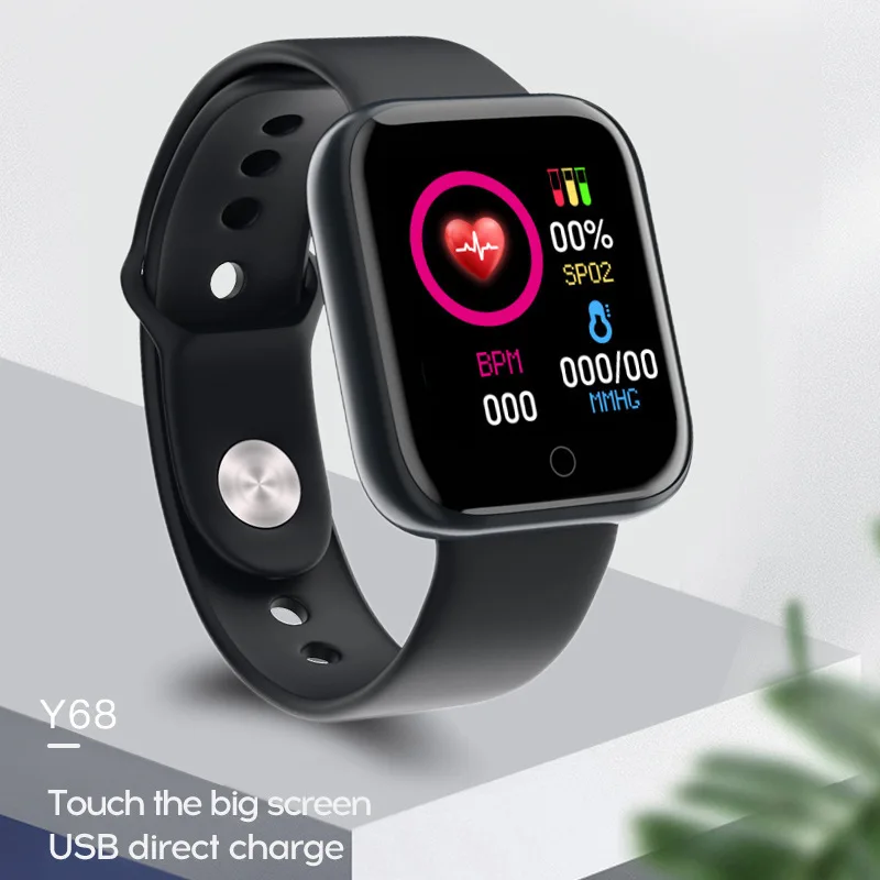 D20 Y68 Ʈ ġ + F9 TWS   ƮϽ   ڵ  SmartWatch Y68s D20s F9 
