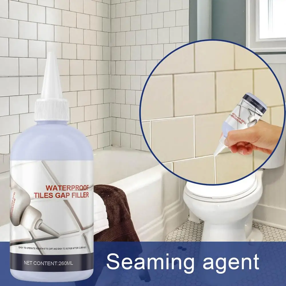 Description Picture 4 of item260ml Tile Grout Repair Home Improvement Grout Paint Wall Mending Agent Tile Grout Repair Refill Beauty Seam Agent for home