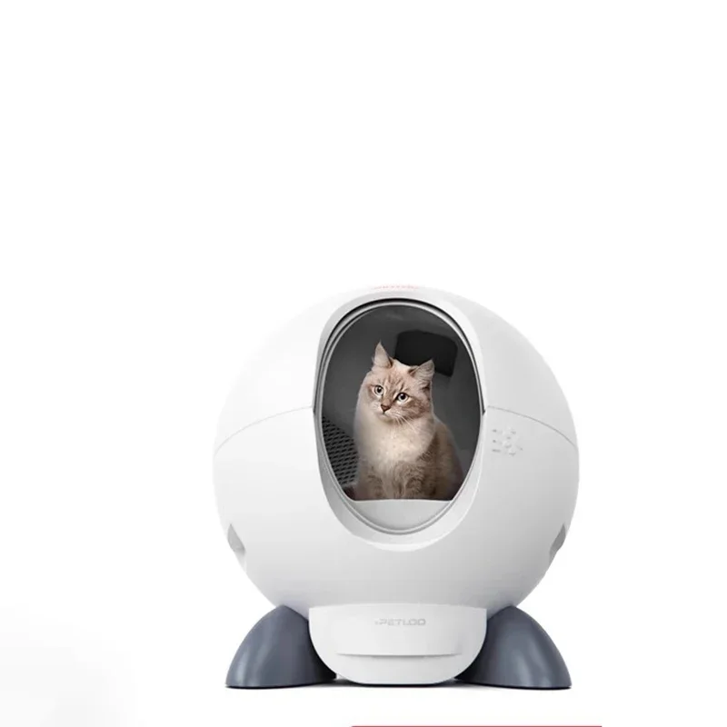 고양이 화장실용 지능형 자동 기구, 고양이 화장실용 대형 폐쇄형 케이지, 동물 화장실과 자동 충돌
