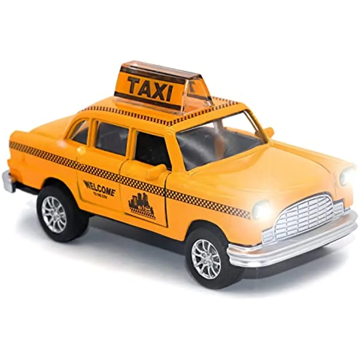 

Alloy Car Toys Taxi Models 1:32