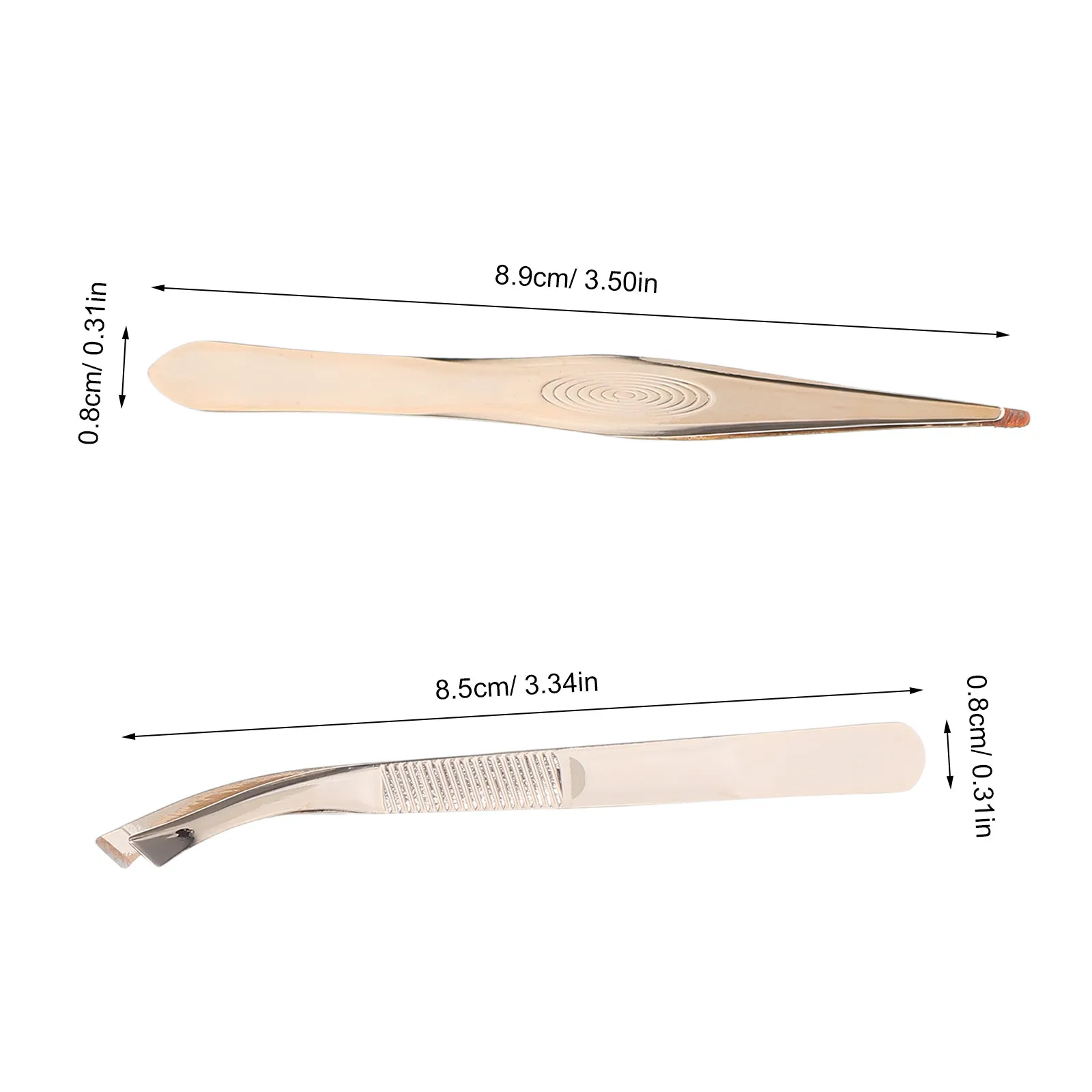 6Pcs 속눈썹 핀셋 키트 속눈썹 연장용 스테인레스 스틸 인체공학적 속눈썹 도구 클러스터 속눈썹 눈썹 정리 여행용