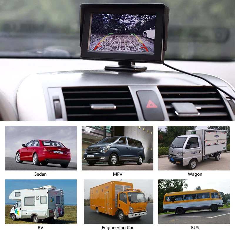 Car Rear View Camera For Vehicle Dvr Parking System