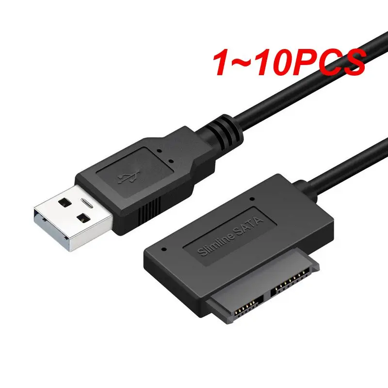 

1~10PCS Notebook USB 2.0 naar Mini Sata II 7 + 6 13Pin Adapter Converter Kabel voor Laptop /DVD ROM Slimline drive Data cord