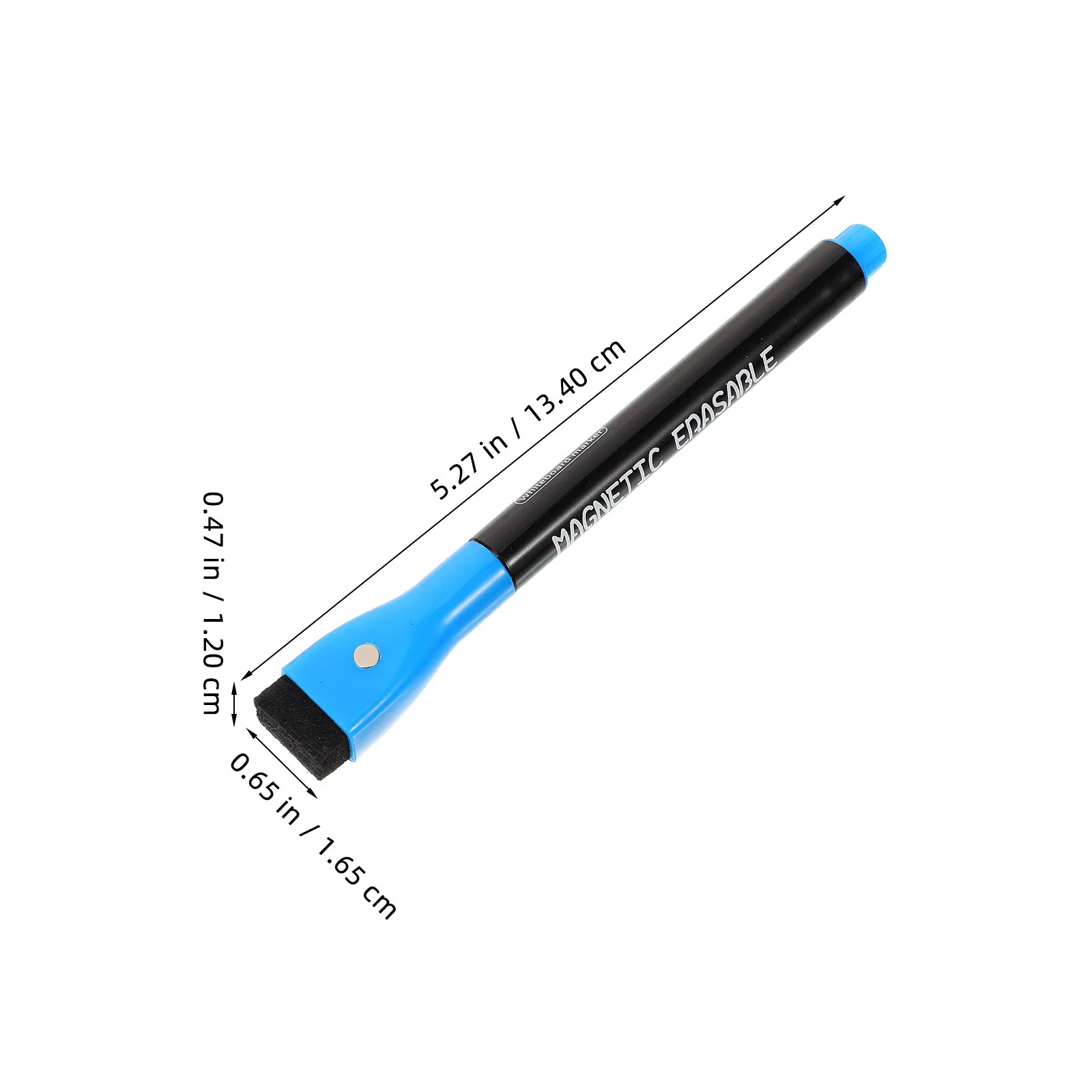1세트 자기성 화이트보드 마커 다채로운 건식 지우개 마커 가정 교실 사무실용 속건성 액체 분필 펜