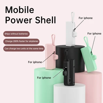 Custodia fai da te per batteria 18650/21700 senza saldatura per custodia per batteria Apple/tipo C 18650 custodia per alimentazione mobile ricaricabile fai da te