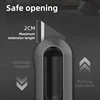 Deli Snap-off Utility Knife Mini Retractable Box Cutters 9mm 18mm High Carbon Steel Blades Auto Lock Office Home Use Hand Tool 3