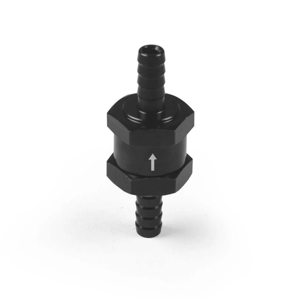 Fuel Check Valve 1pcs Universal Fuel Non Return Check Valve 6/8/10/12mm Aluminium Alloy Petrol Diesel Water Fuel Line One Way For Peugeot Renault