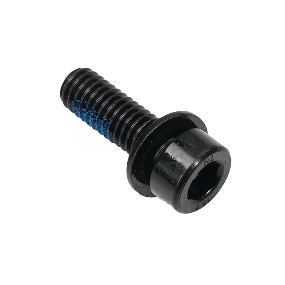 Kit 4 Viti In Acciaio M6x18mm Per Fissaggio Pinza Freno A Disco Bici – Adattatore Universale Nero
