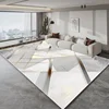 Nordic Luxury Geometric Carpets for Living Room Large Area Home Sofa Decor Rugs 200x300 Coffee Tables Non-slip Floor Mat Flannel 1