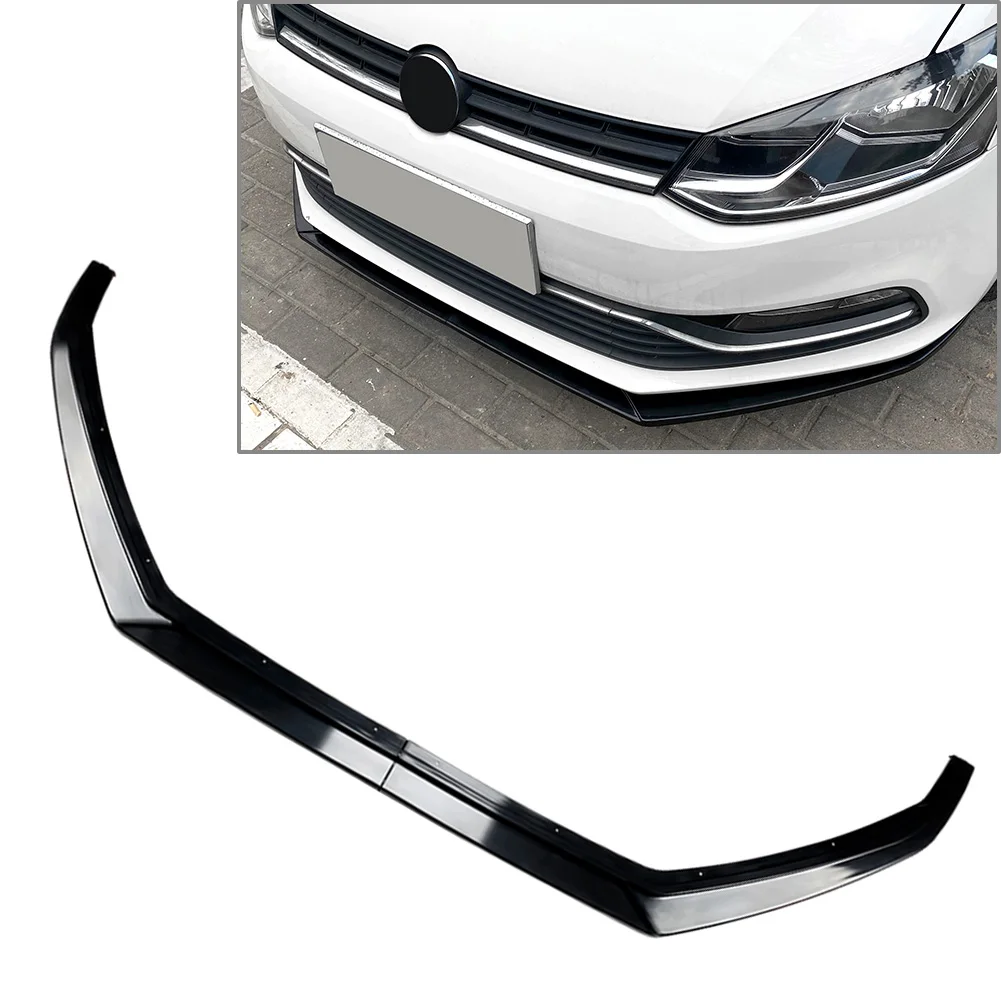 Front Stoßstange Splitter Lippen Diffusor Body Kit Spoiler Guard Trim Für Vw Polo 6R 6C 2009 2010 2011 2012 2013 2014 2015 2016 2017