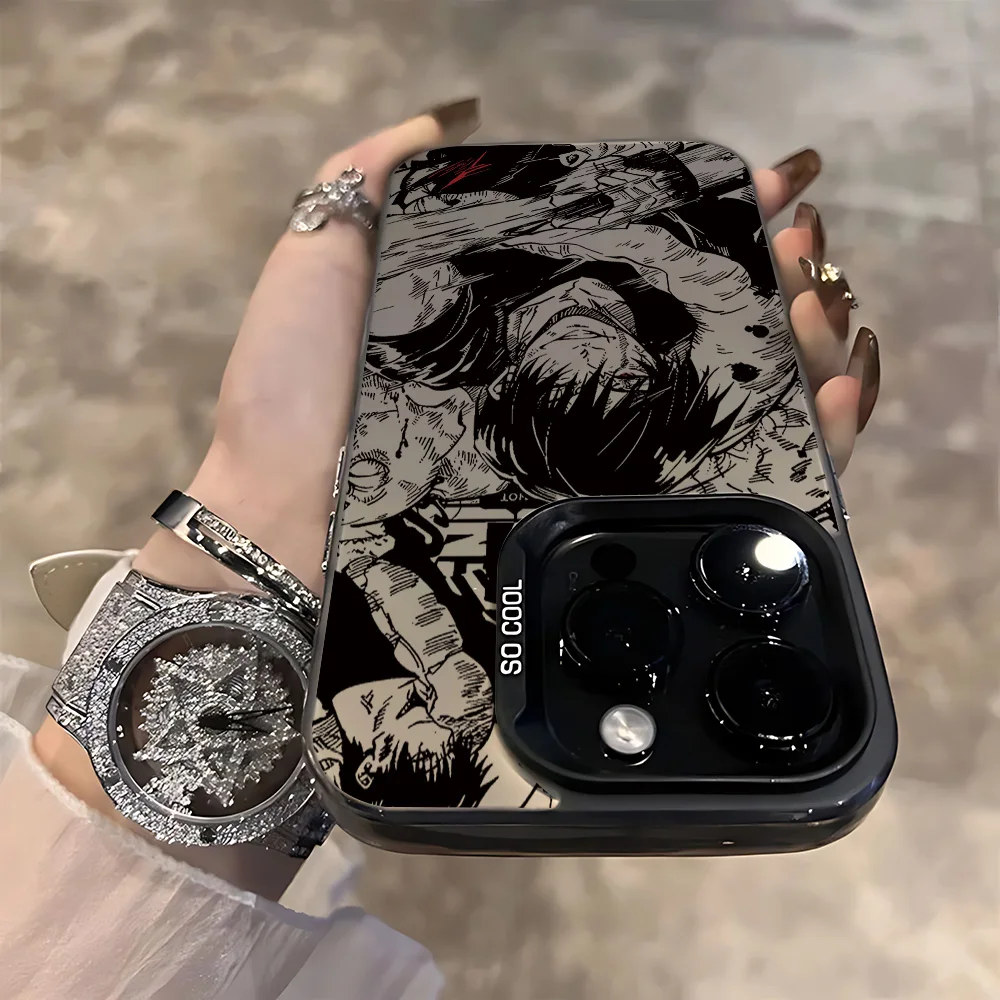 F-Fushiguro T-Toji Matte Phone Case - Sleek Protective Cover