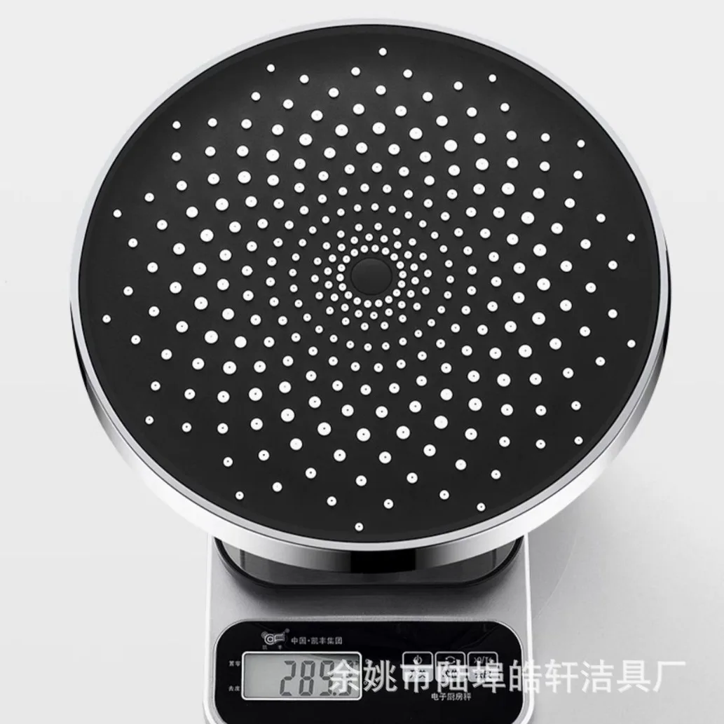 Shower Overhead Spray Large Shower Head Powerful Pressurized Water Bathroom Rain Pressurized Single Head Shower Head Bath 3