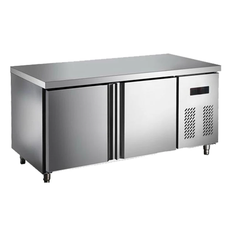 Manufacturer Work Table Kitchen Bench Stainless Steel Under Table Chest Workbench Fridge Freezer for Food