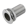 Boat Thru-Hull Plumbing Fitting 316 Stainless Steel Drain Connector Water Drain Outlet for Interior Diameter Hose for Boat Yacht 5