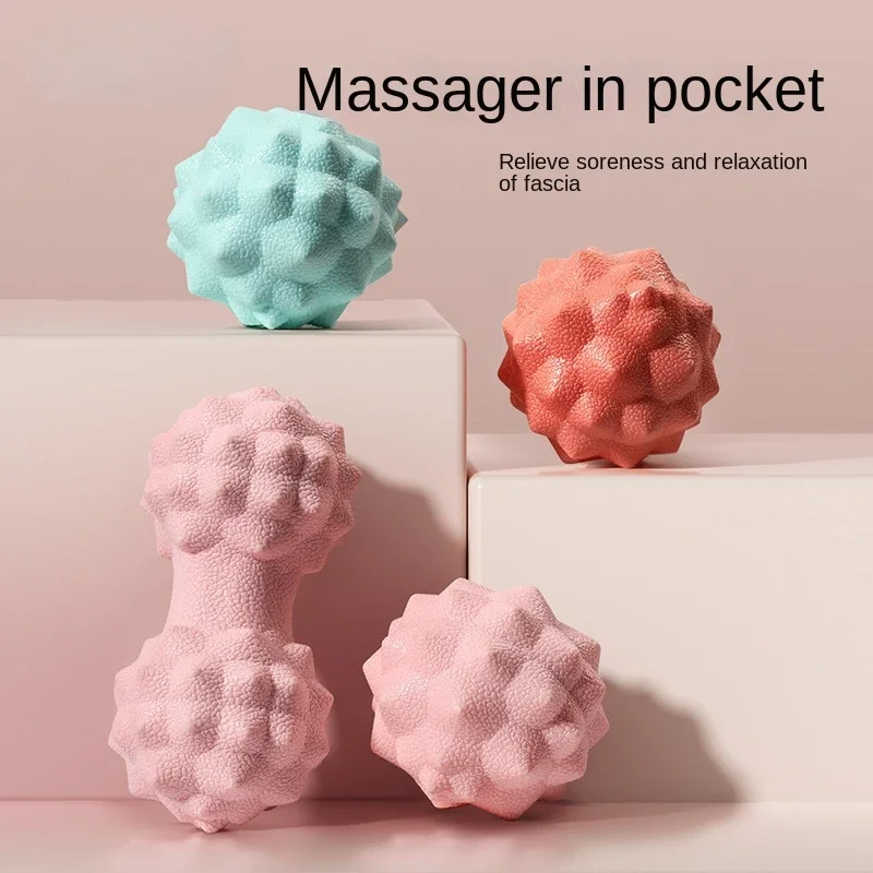 Fascia Ball Foot Massage Ball Neck Membrane Peanut Sole Muscle Relaxation To Relieve Fatigue Yoga Arch Back Fascia Massager