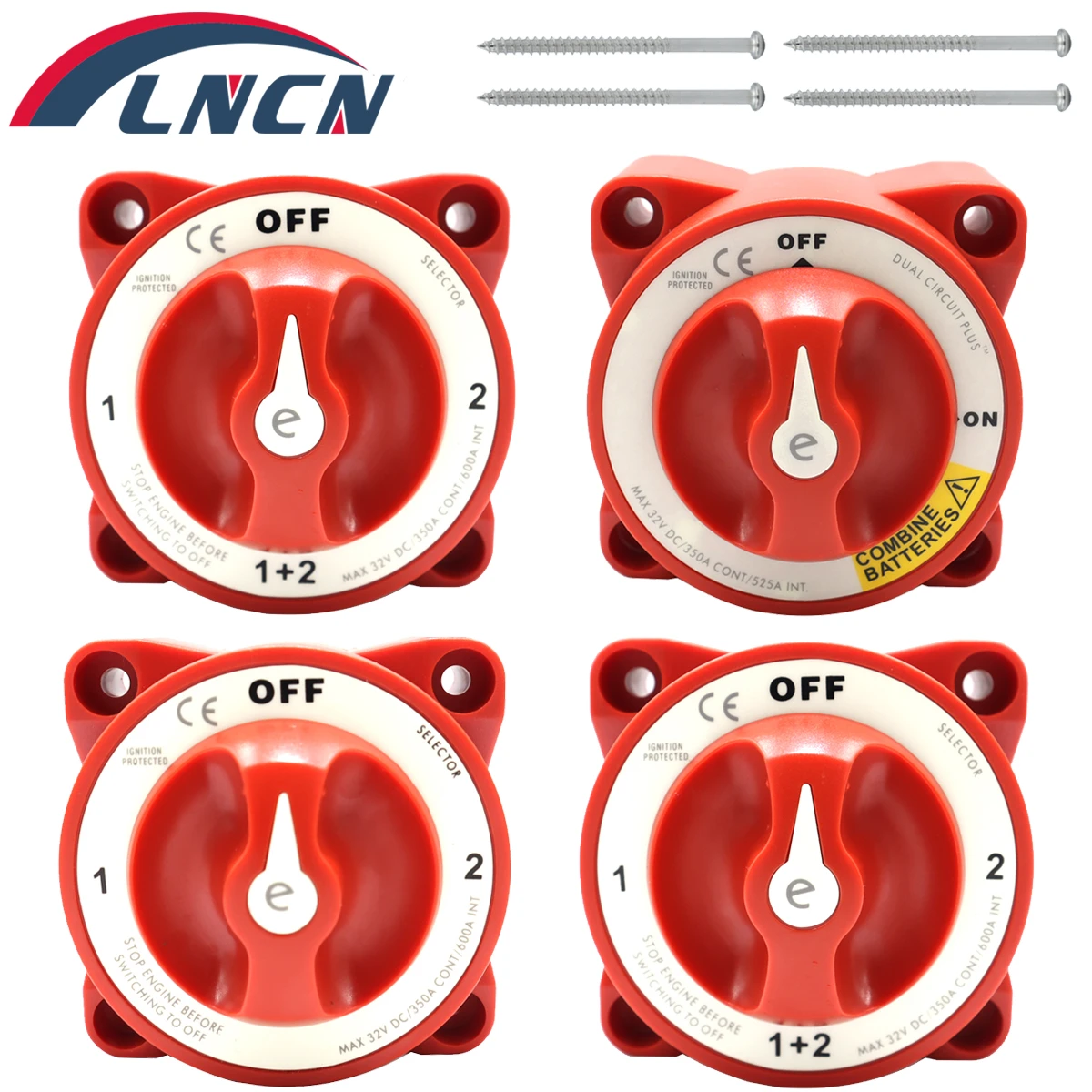 Blue Sea Systems Battery Switch ON/Off AFD Waterproof Ignition