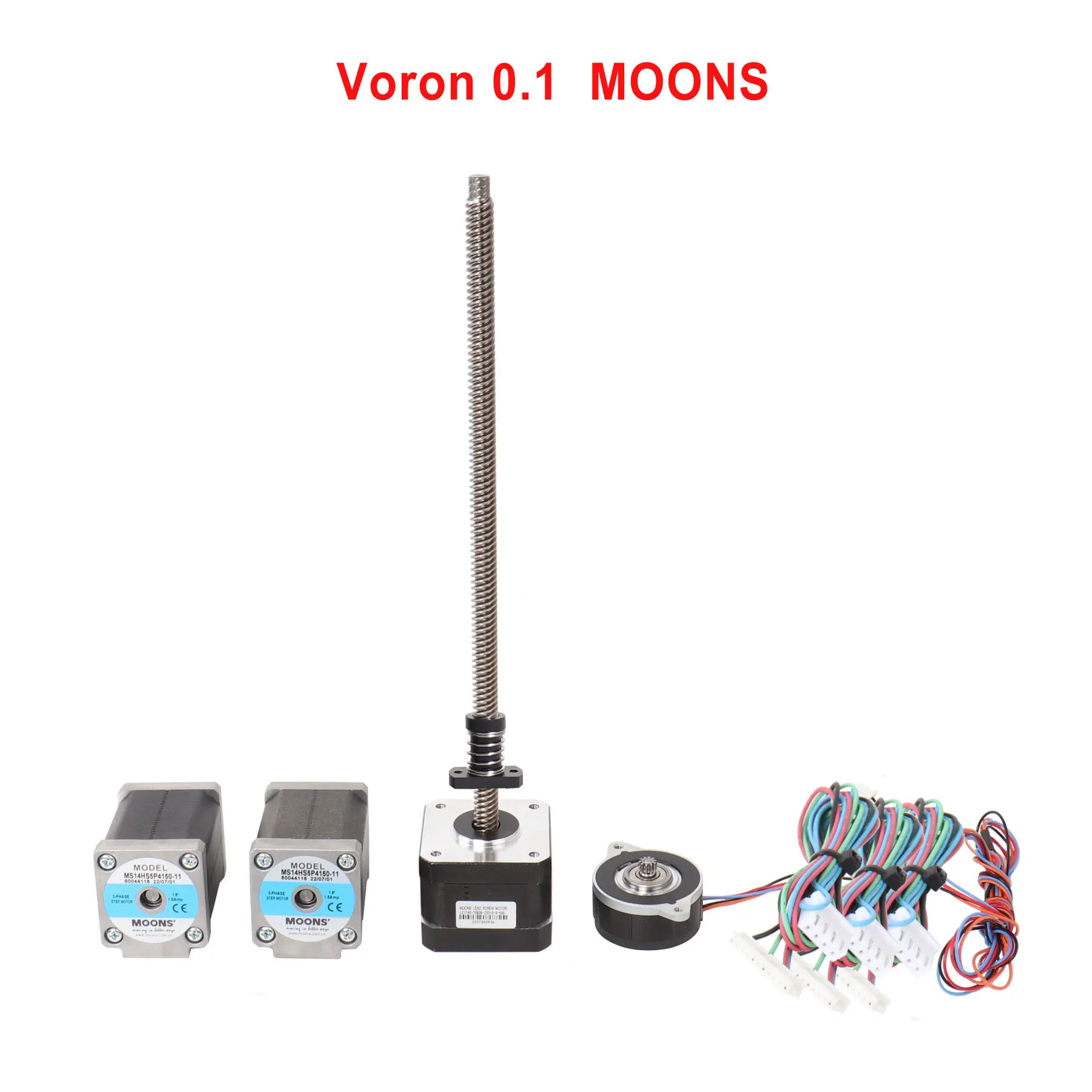

Blurolls Voron 0.2 комплект двигателей MOONS Nema14 шаговый двигатель 36 круглый двигатель NEMA17 ведущий винт TR8x8 для салатной вилки Voron V0.1