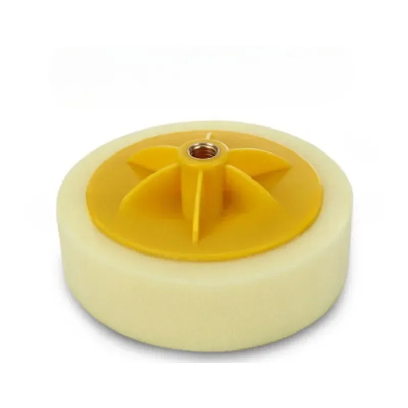6 Inch Waxing Sponge Restore Coarse, Medium And Fine Screw Polishing Disk Car Beauty Mirror Repair Sponge Wheel M14 Disk 6