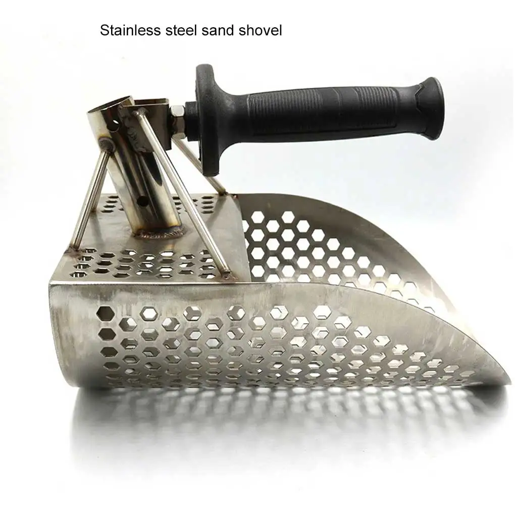 Sand Scoop Sifting Tool Beach Supplies Long-lasting Multipurpose Handily Gripped Practical Treasure Detectors Mesh 2