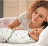 0-3M Newborn Baby Swaddle Wrap 100% Cotton Baby Sleeping Bag Stars Elephant Diaper Cocoon Swaddle Blanket Receiving Blankets 5