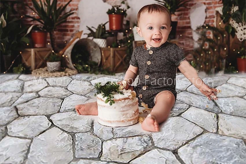 Mehofond-고무 바닥 사진 배경 벽돌 돌 벽,  장식 배경, 미끄럼 방지 시뮬레이션 백업 매트 소품