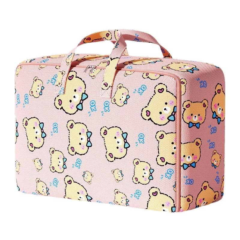 Quilt Storage Bag with Large Capacity for Moving, Extra Large Storage Bag for Household Clothes, Cotton Quilt Sorting Bag 6
