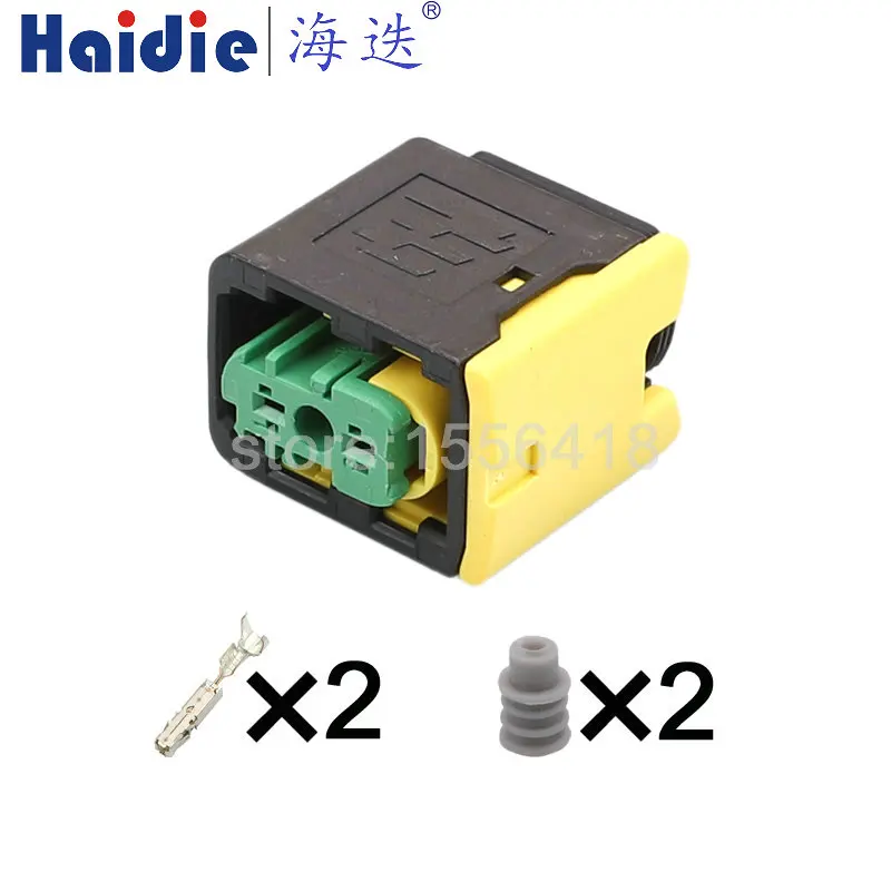 

1-100 sets 2 Pins automotive connector 3-1418448-2