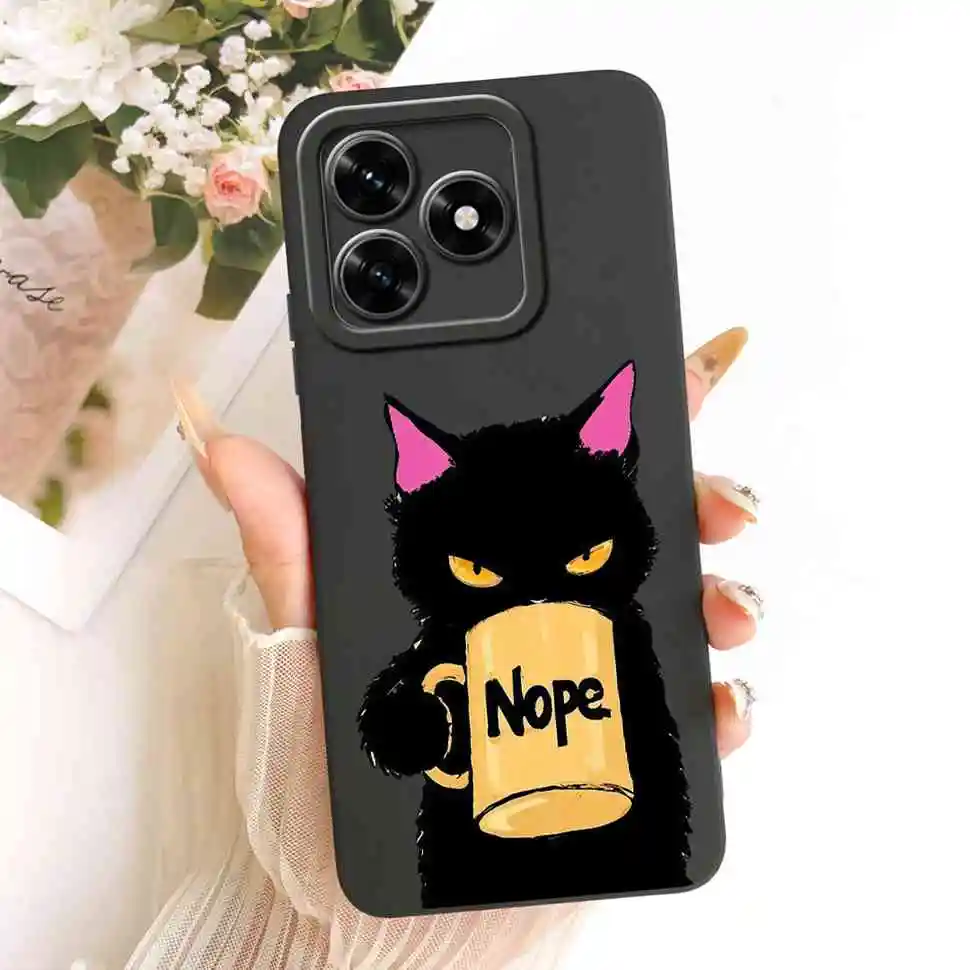 Cute Rabbit Cartoon Silicone Phone Case, Soft Protective Cover