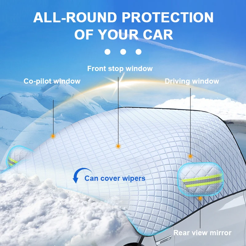 CAR WINDSCREEN WINDSHIELD FROST SNOW ICE COVER SHIELD MIRROR WINDOW  PROTECTOR