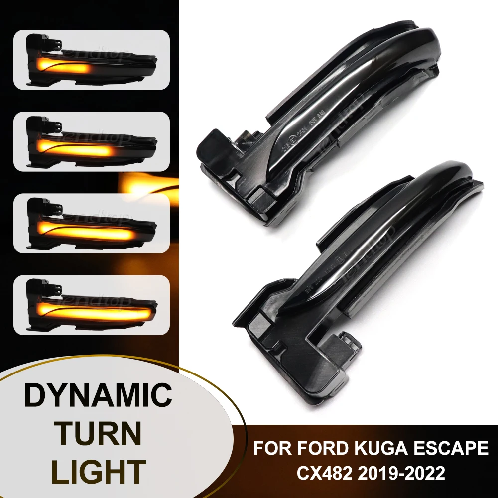 

Световой индикатор для зеркала заднего вида Ford Kuga Escape 2019 2020, 2 шт.