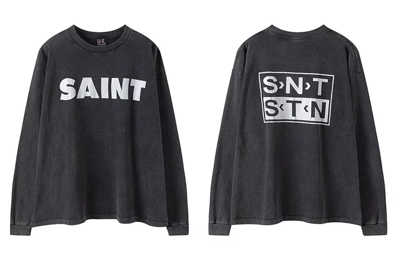 SAINT M×××××× 25SS SAINT 666 LS TEE L