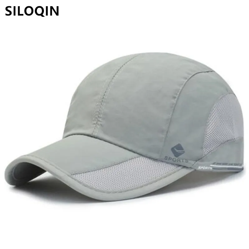 

Men Women Breathable Baseball Caps 2022 New Summer Ultra-thin Quick-drying Mesh Cap Snapback Hat Unisex UV Protection Sports Cap