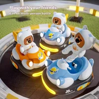 2024 New Remote Control Bumper Car Battle Children Parent Child Electric Racing Kart Race Multiplayer Remote Control Car Battle 2