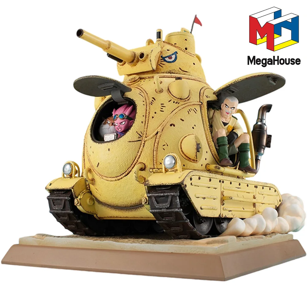 

Настольная игрушка Megahouse из серии Real Mccoy Sand Land Royal Army Tank корпус № 104 Коллекционная модель игрушки аниме фигурка подарок для фанатов детей
