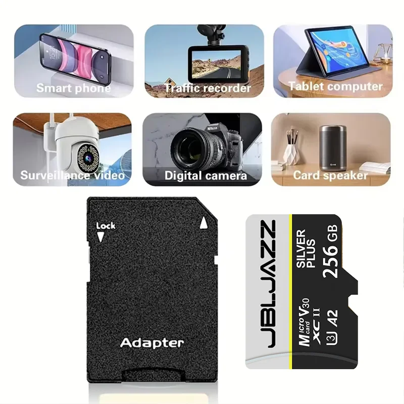 고성능 마이크로 TF 카드 512GB 256GB Class10 Swift SD 카드 128GB 64GB 충격 방지 안정적인 디자인 (휴대폰, 카메라, PC용)
