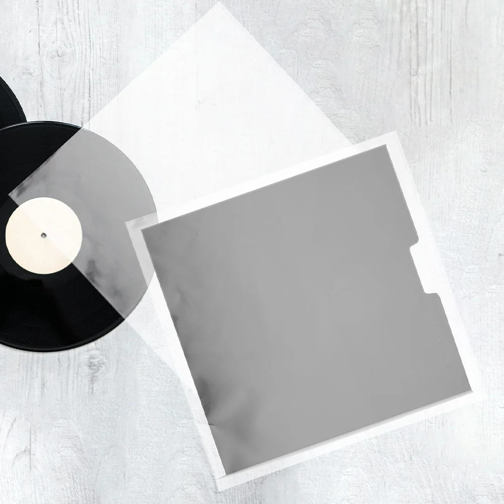 

25 Pcs Album Protective Cover Protection Bag Clear Vinyl Record Outer Sleeves Storage Album Protective Covers Outer Sleeves