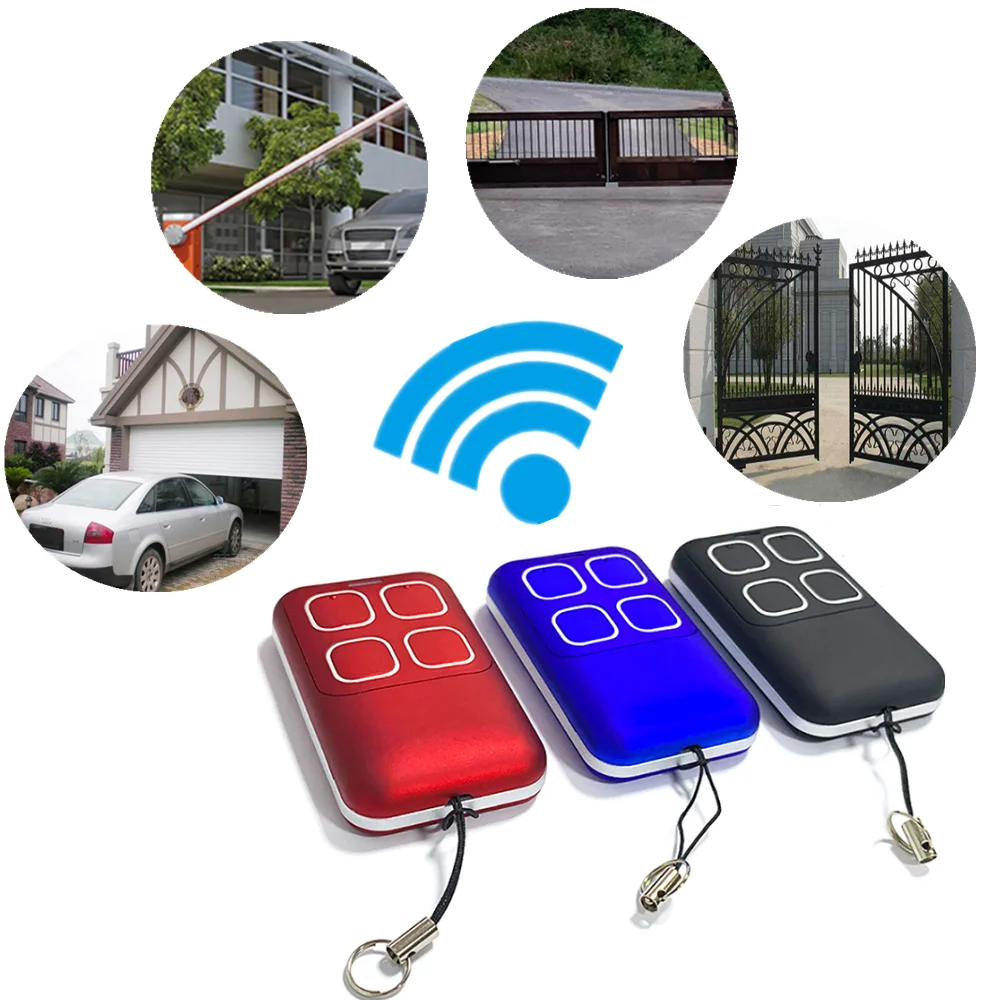 Multi-frequency Garage Door Remote Control Duplicator 287-868MHz Garage Door Keychain Garage Door Opener Gate Control